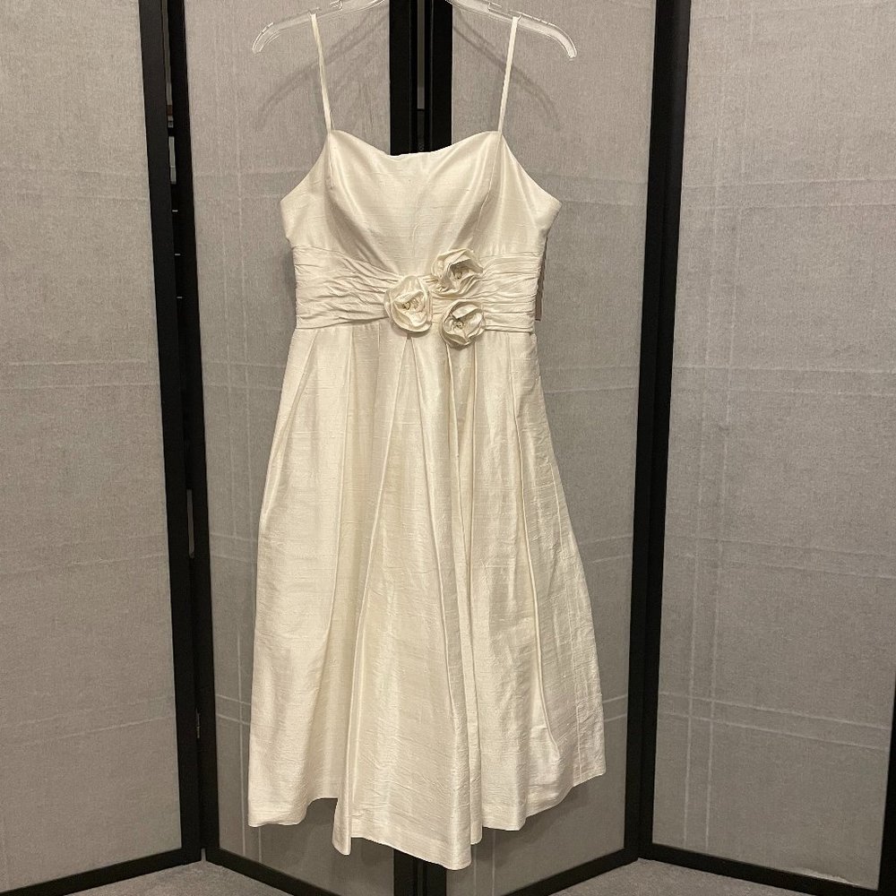 Eliza J Ivory Cocktail Dress